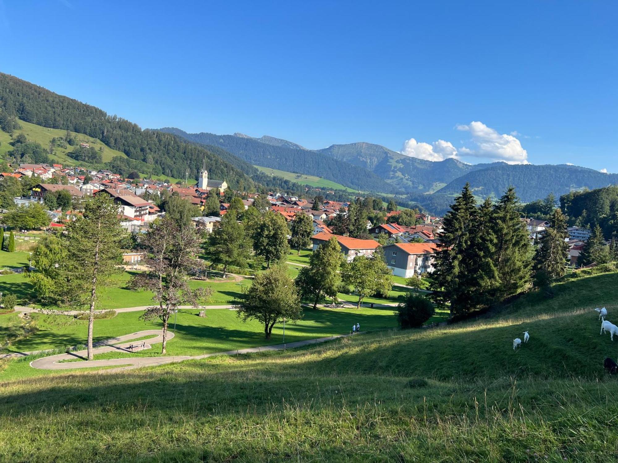 Ferienwohnung Sonneck Oberstaufen Luaran gambar